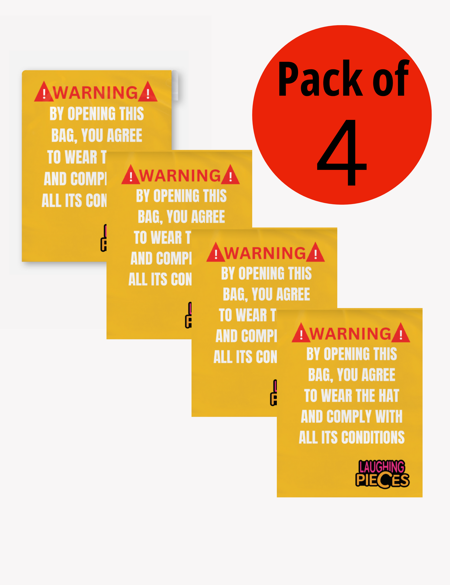 Dare Cap - Mystery Bag (Pack of 4)