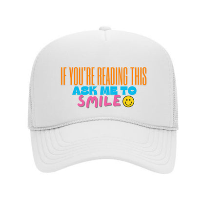 Dare Cap-If (You're Reading This Dare Me To Ask me to Smile)