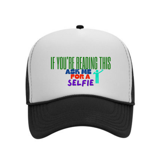 Dare Cap- (If You're Reading Ask Me For a Selfie)
