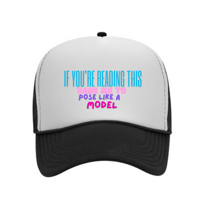 Dare Cap- (If You're Reading This Dare Me To Pose Like a Model)